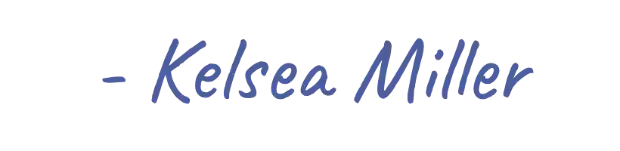 Handwritten signature in blue ink.