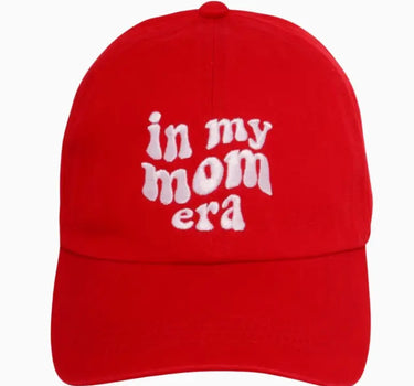 ’In My Mom Era’ Embroidered Baseball Cap