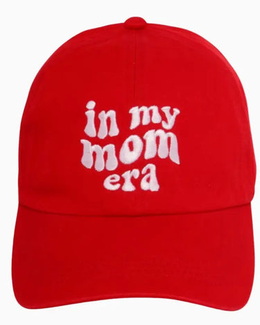 ’In My Mom Era’ Embroidered Baseball Cap