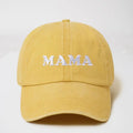’Mama’ Yellow Baseball Hat